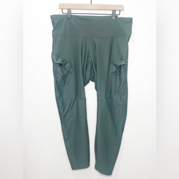 Old Navy Pants - Old Navy Legging Women Size 2X Powersoft High Rise 7/8 Pocket Athletic Gym Run